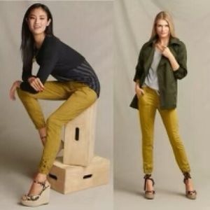 Cabi mustard chino pants
